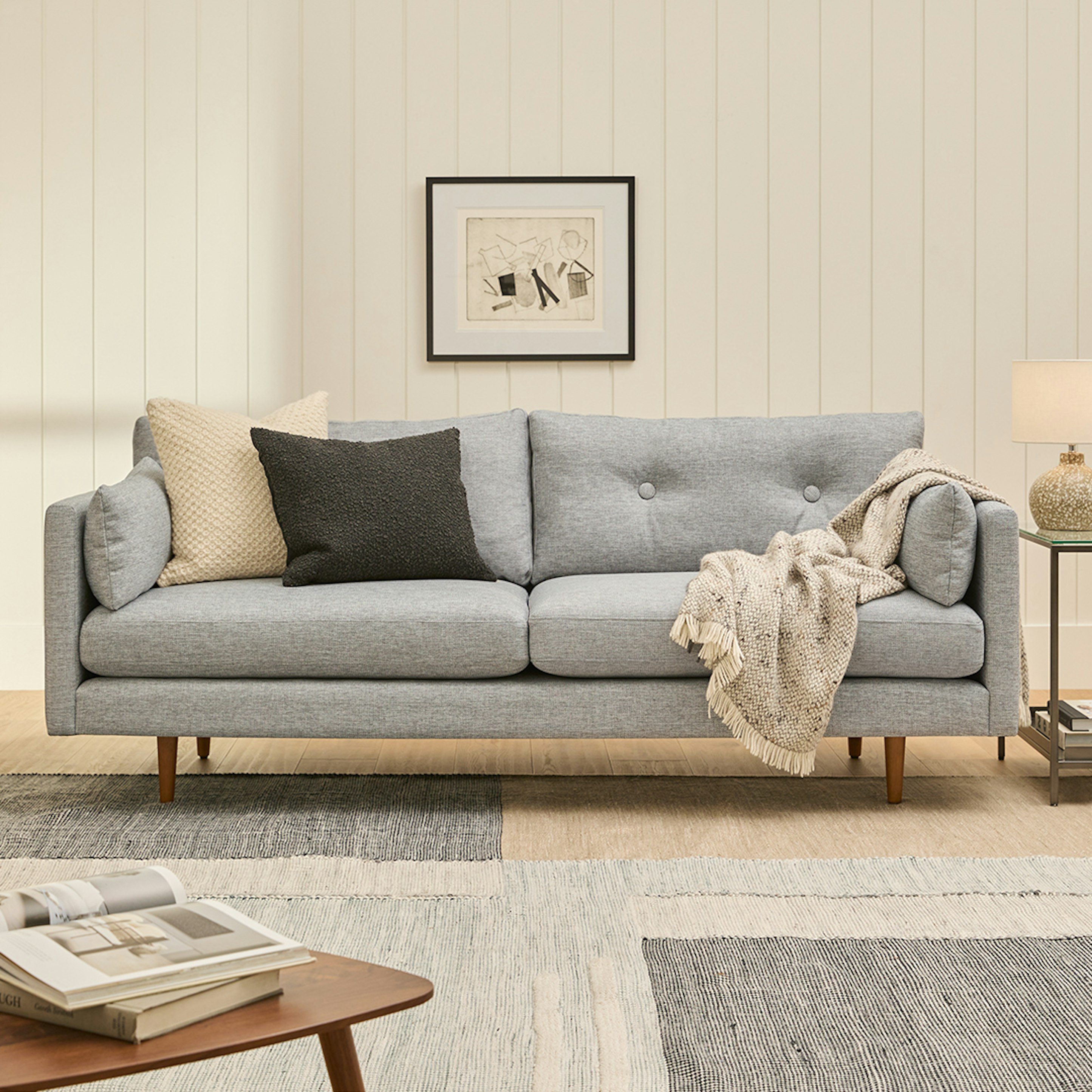 Slim Sofa - InNature Home - Gray