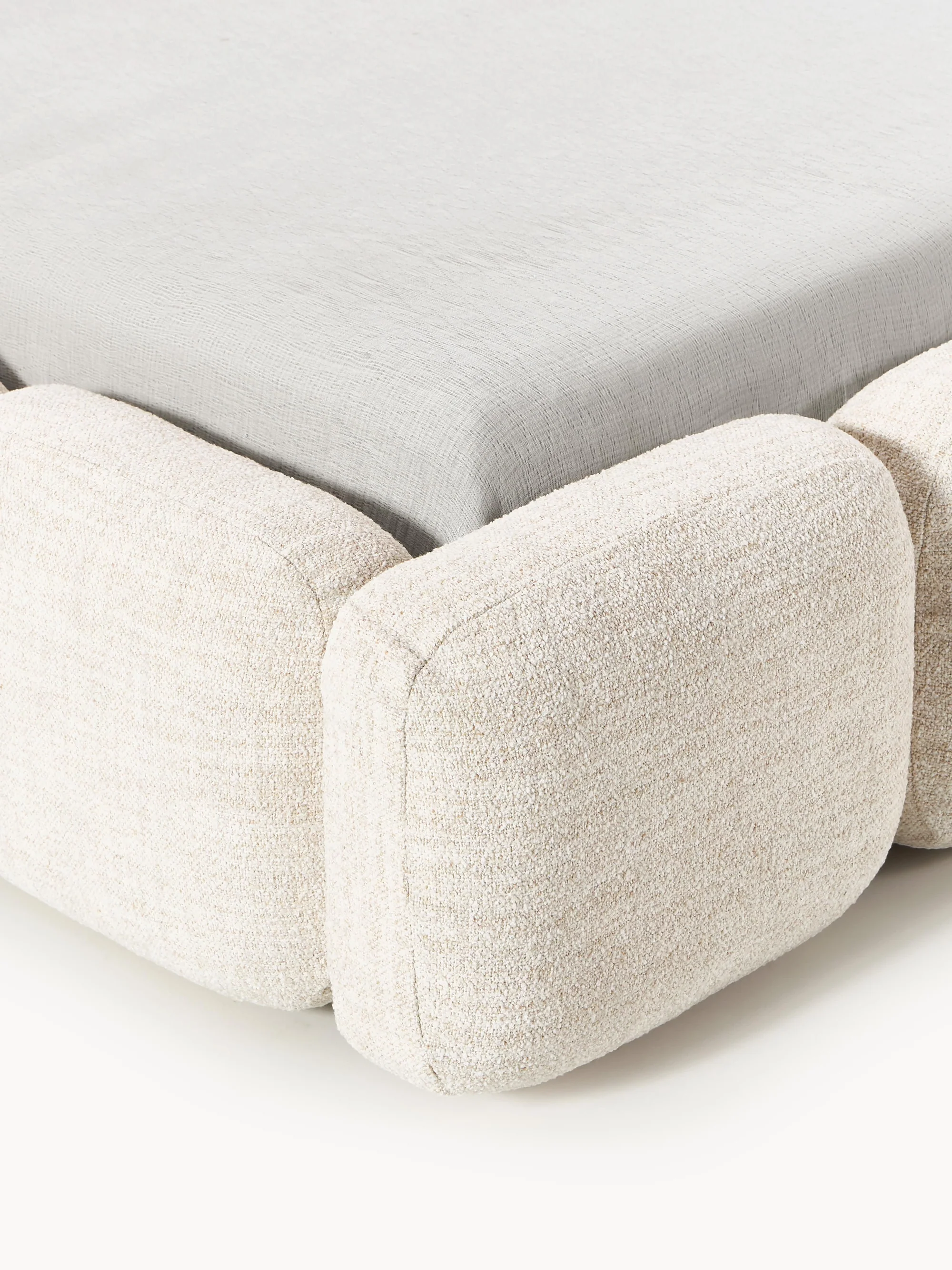 Sofia Bazalı Karyola - InNature Home  - Bej