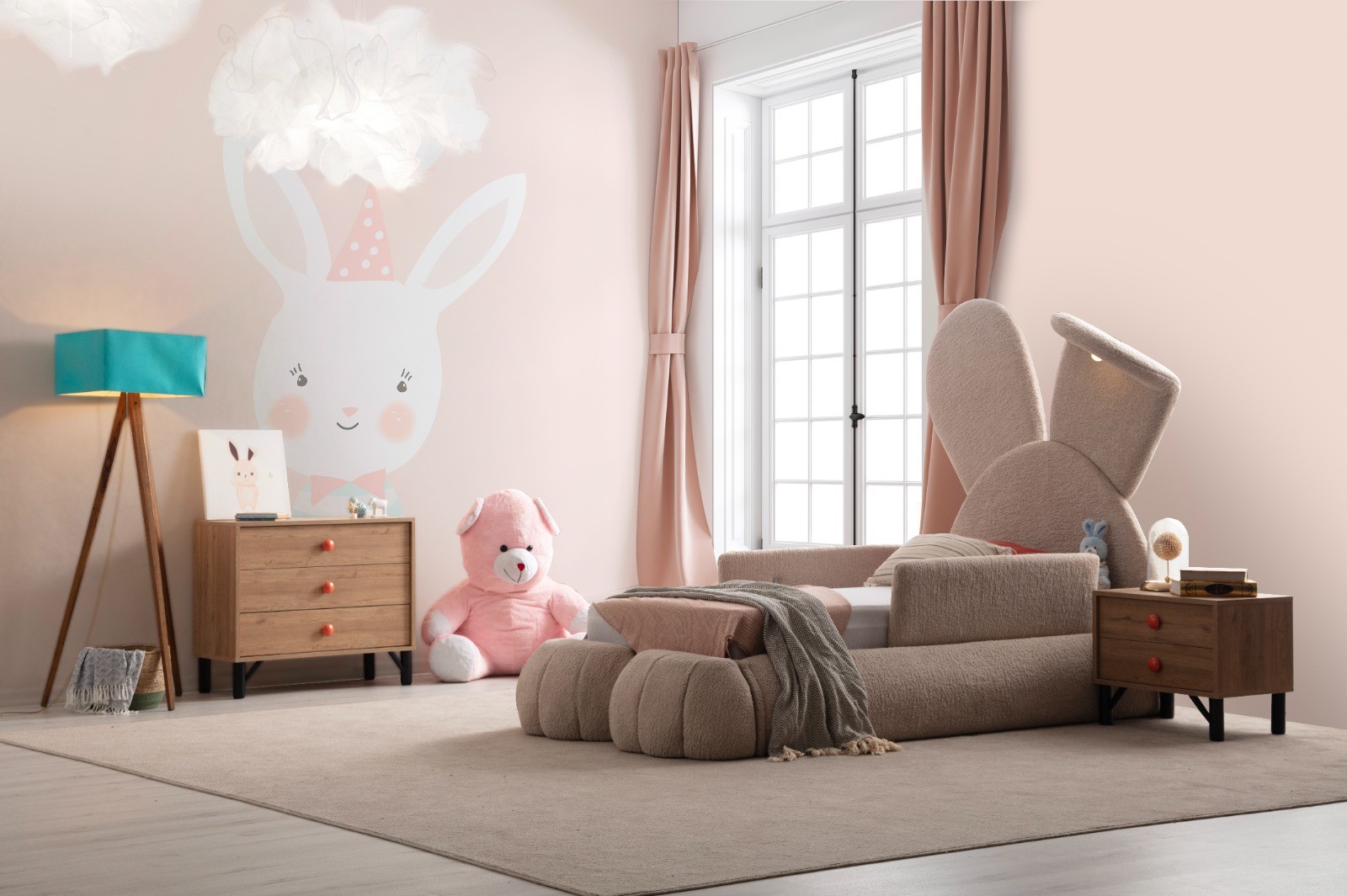 Bunny Genç Odası - InNature Home - Bunny Genç Odası