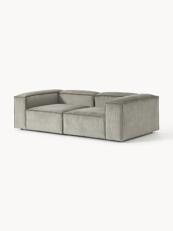 Soft Moduler Sofa, Corduroy, InNature Home - Grey