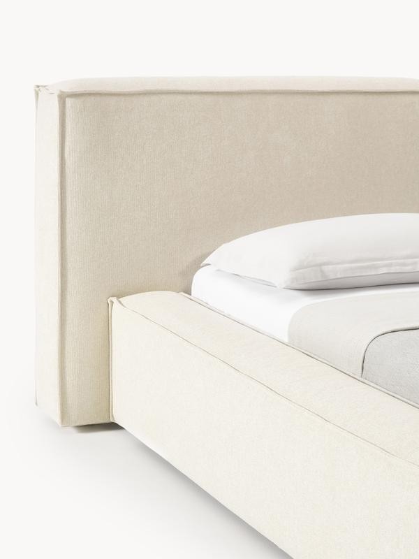 Soft, Çift Kişilik Karyola - InNature Home - Bej, Keten
