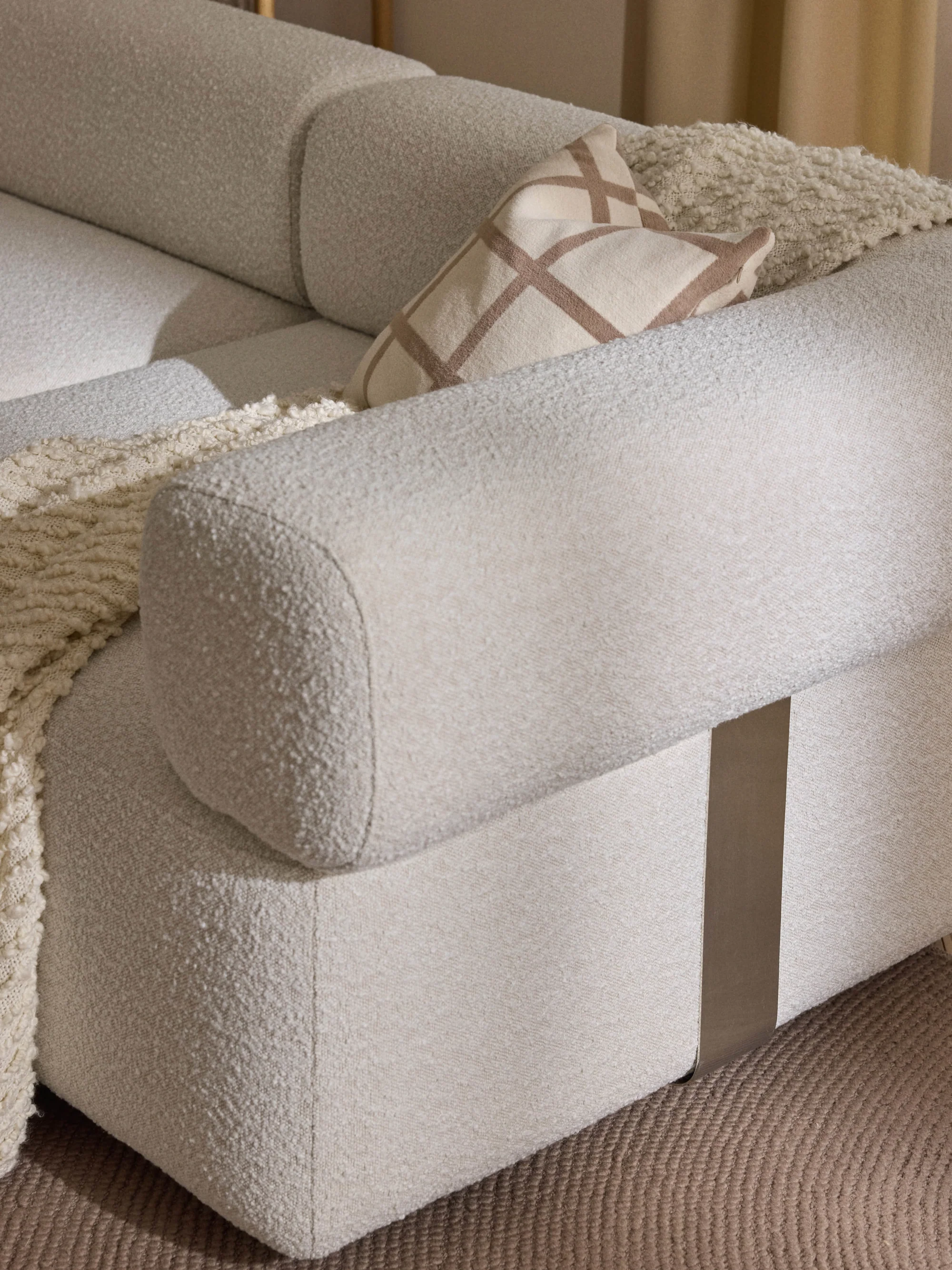 Sofia Modüler Kanepe 2-3 Kişilik - INNATURE  - Kırık Beyaz