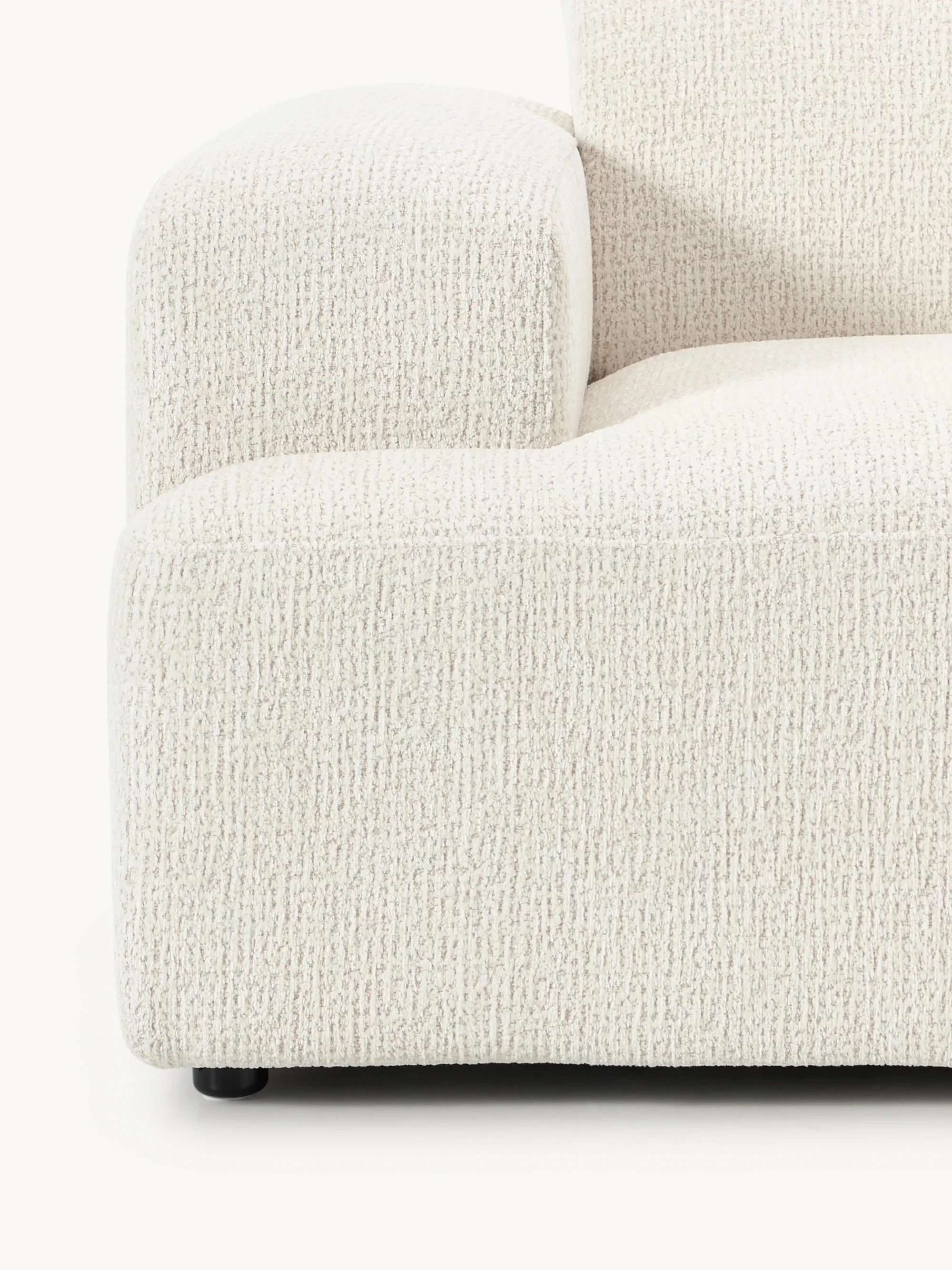 Stella Yumuşak Oturumlu Modüler Kanepe (3-4 Kişilik) InNature Home - Kırık Beyaz, Şönil