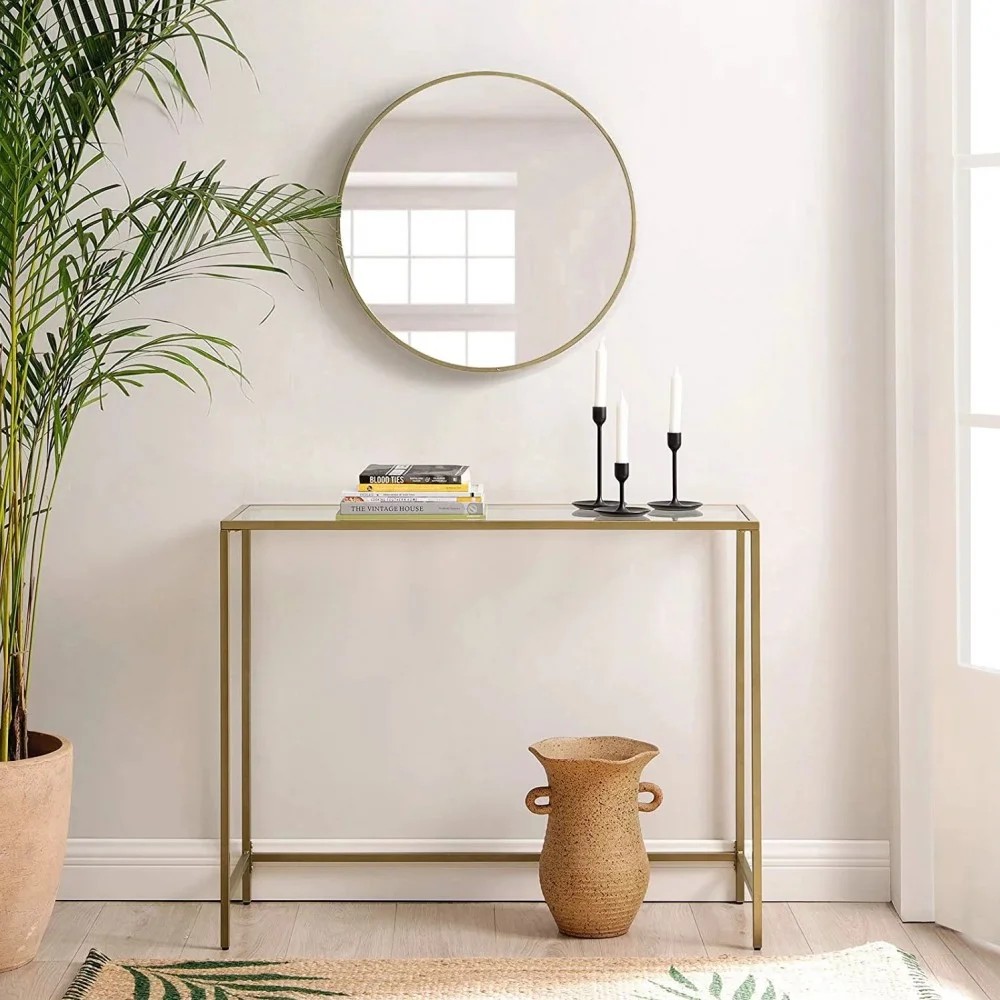 Canvas Dresuar - InNature Home - Canvas Cam, Gold Ayaklı Dresuar