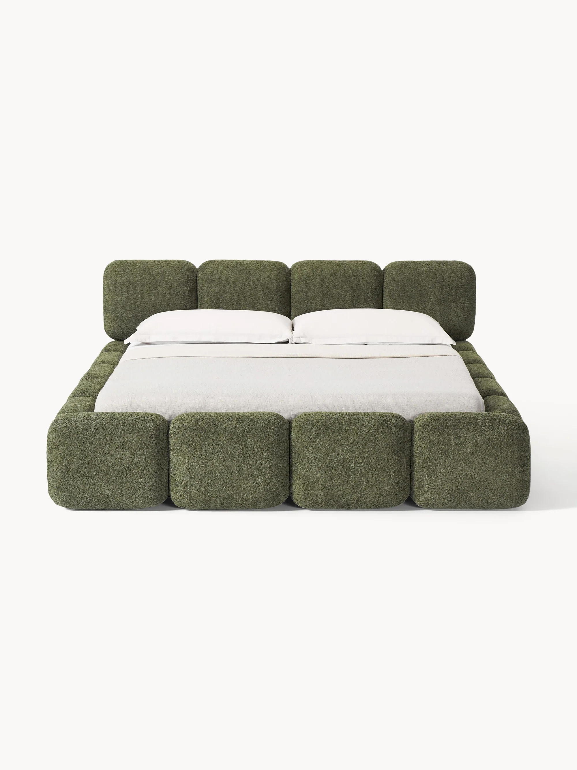 Sofia Bazalı Karyola - InNature Home  - Yeşil