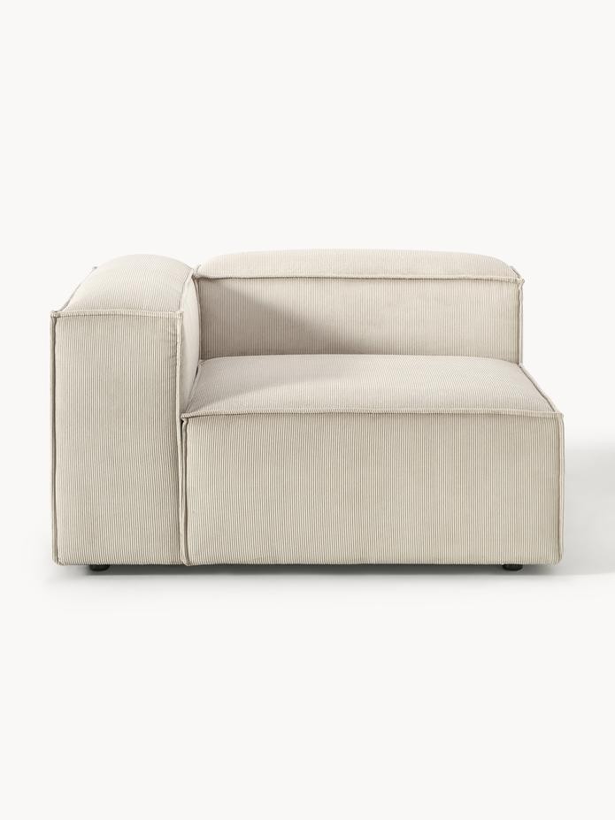 Soft Köşe Modülü, Fitilli Kadife - InNature Home - Bej