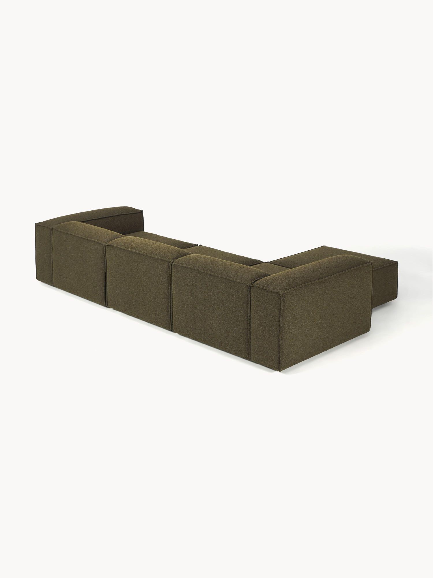 Soft Moduler Corner Boucle - InNature Home - Yeşil Bukle