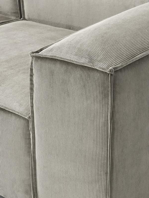 Soft Moduler Sofa, Corduroy, InNature Home - Grey
