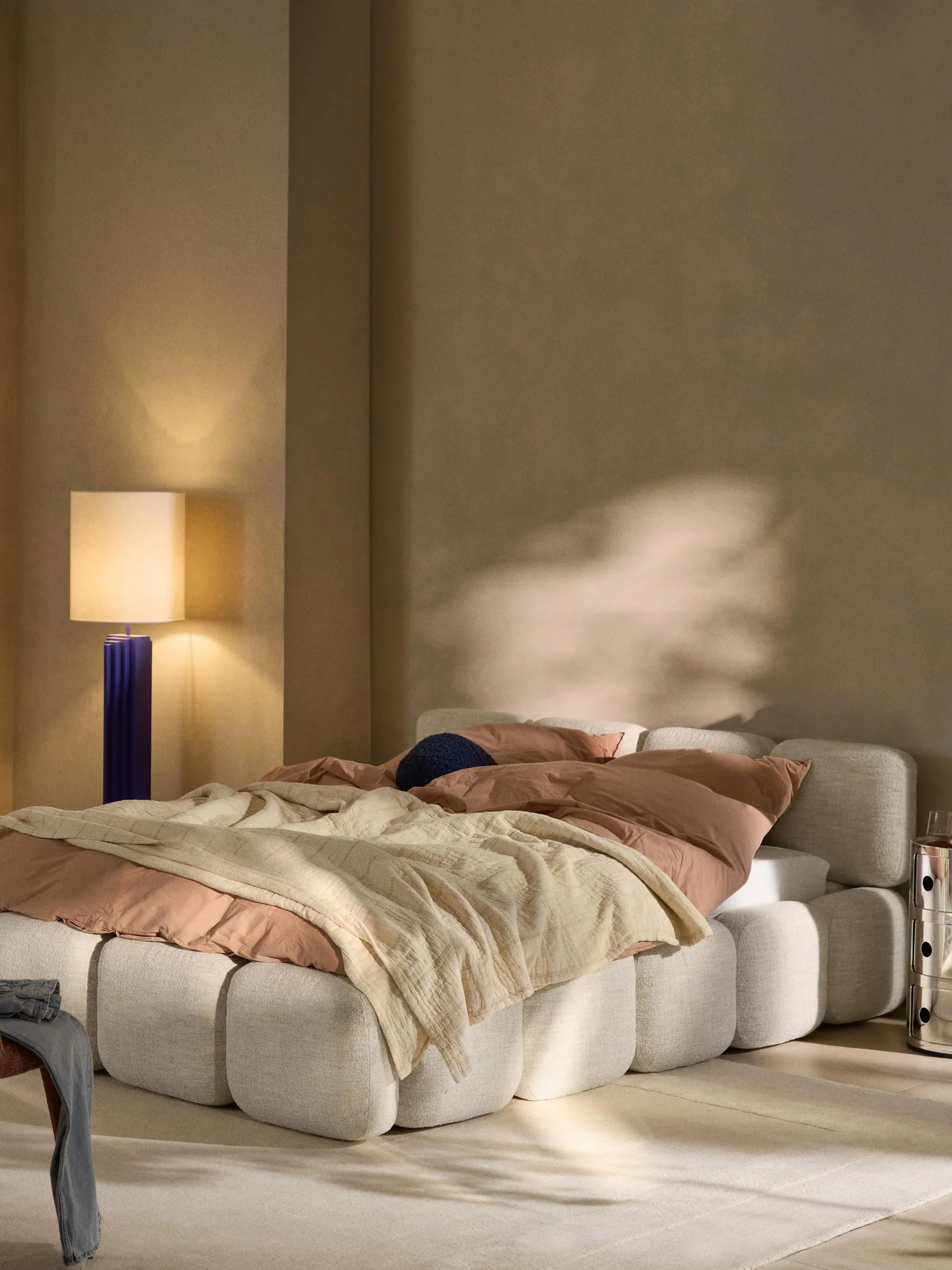 Sofia Bazalı Karyola - InNature Home  - Bej