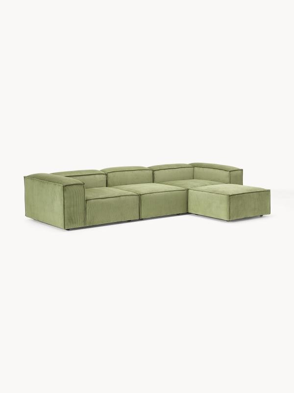 Soft Moduler Corner, Corduroy - InNature Home - Green