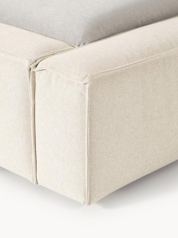 Soft, Çift Kişilik Karyola - InNature Home - Bej, Keten