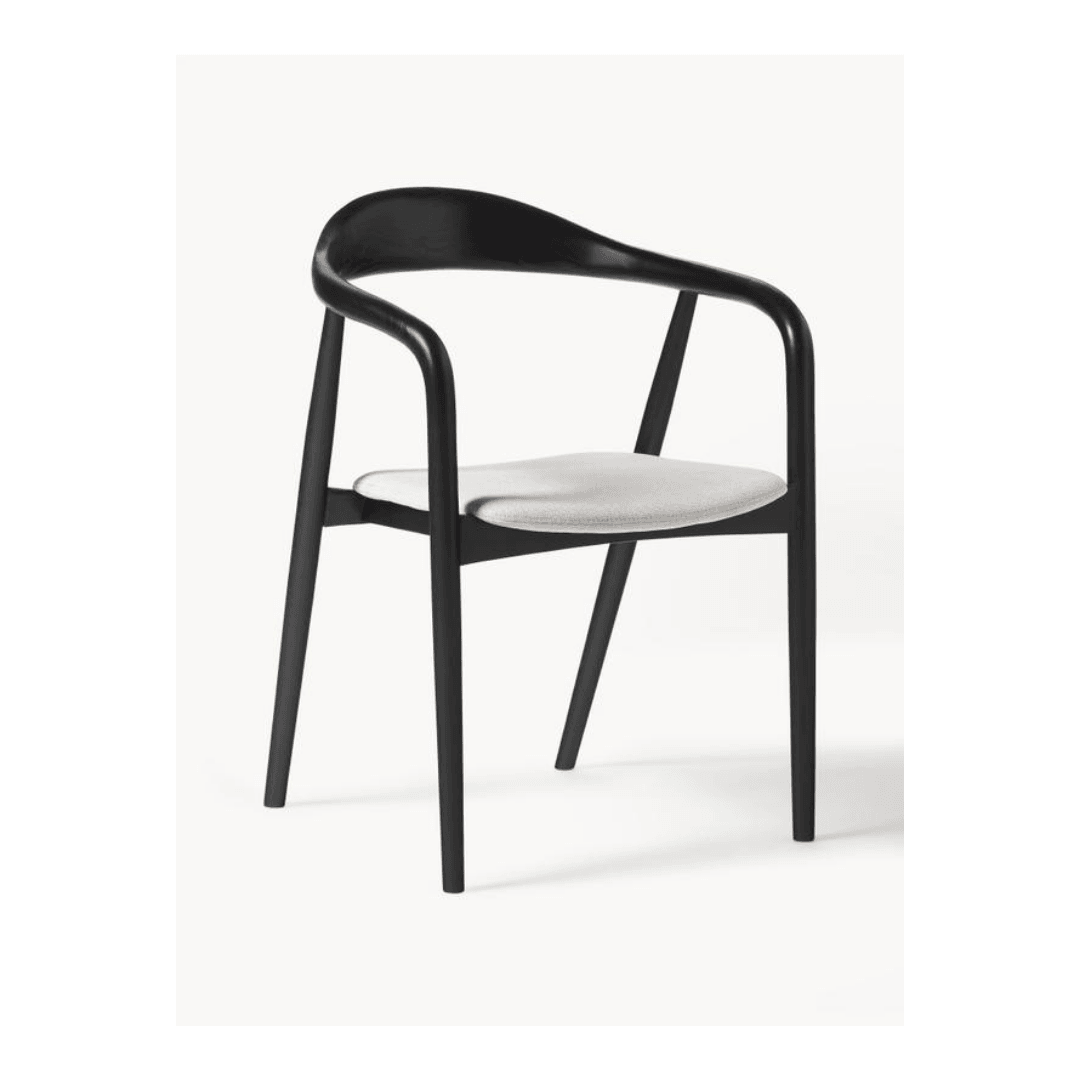 Elanor Armchair - InNature Home - Black