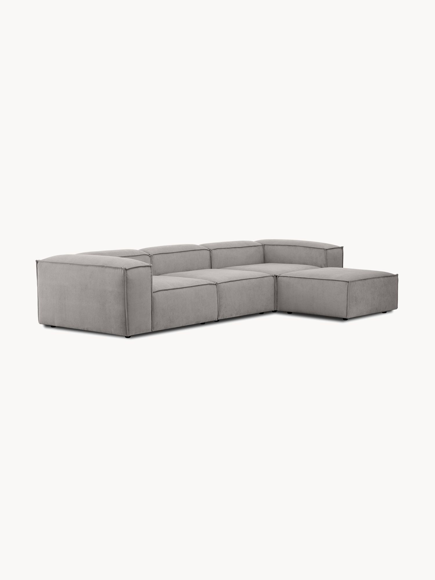 Soft Moduler Corner, Corduroy - InNature Home - Grey