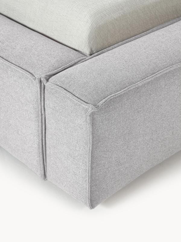Soft, Çift Kişilik Karyola - InNature Home - Gri, Keten