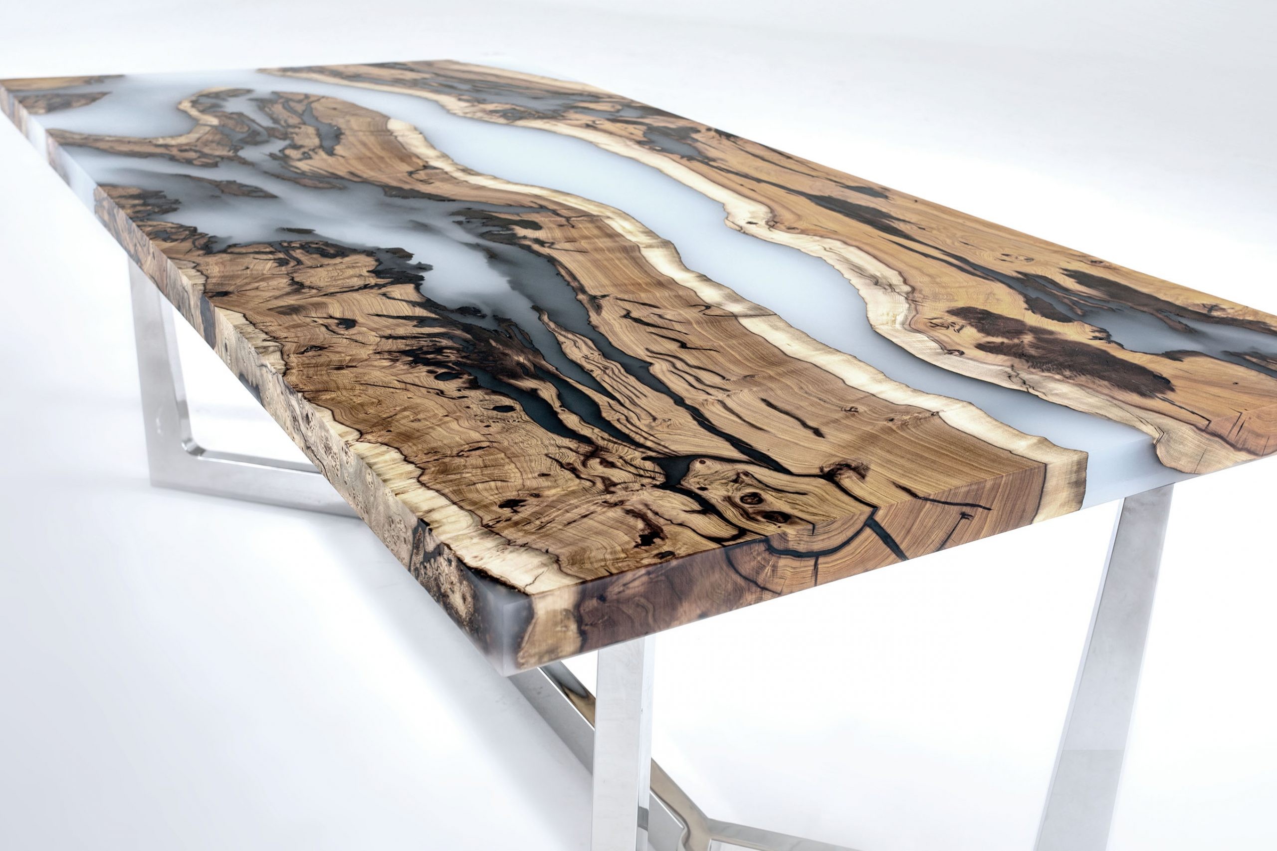 Smoke Muse Epoxy Table - InNature Home 