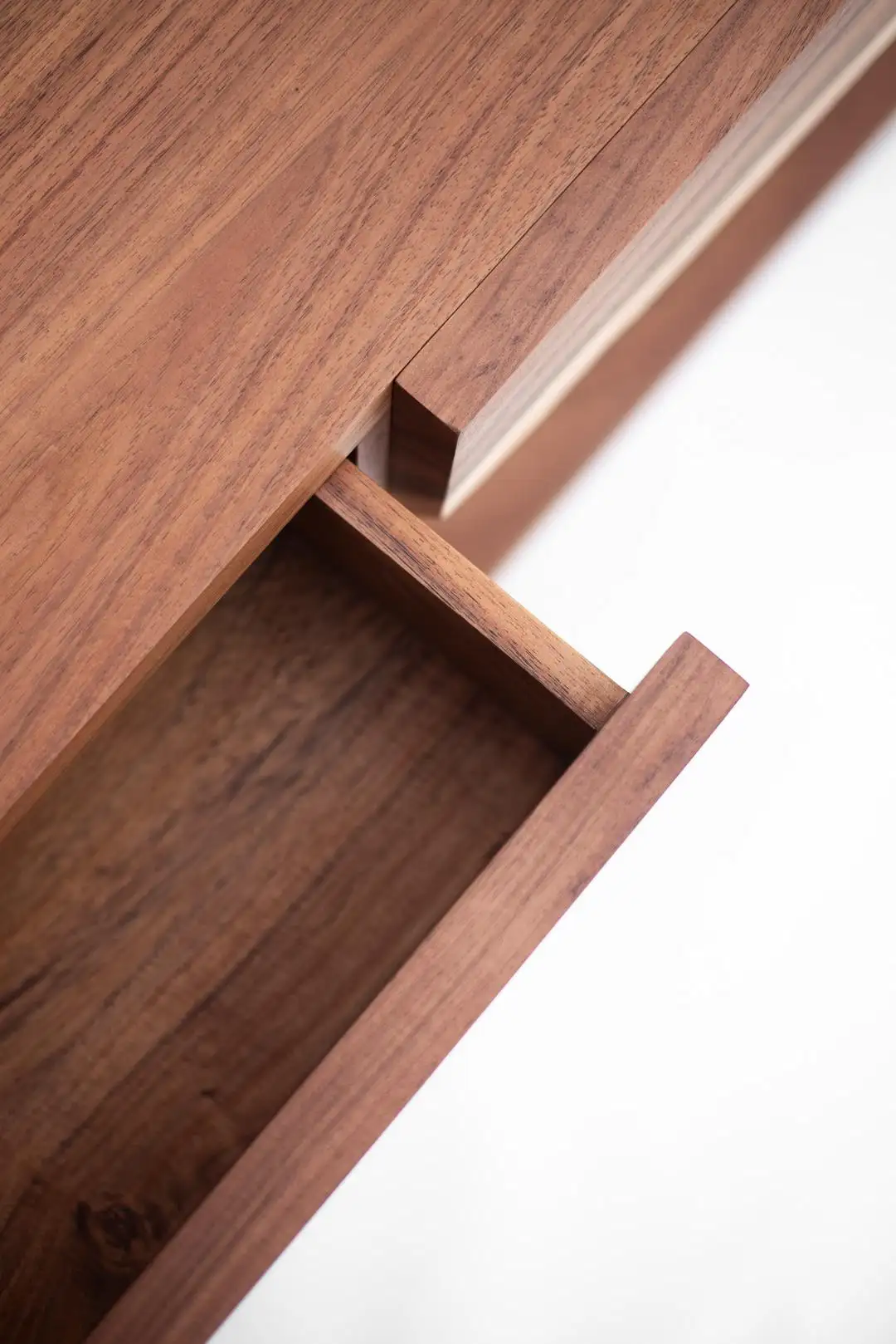 Contemporary Live Edge Sideboard with Drawers | Handcrafted in Wooden Hardwood | INNATURE