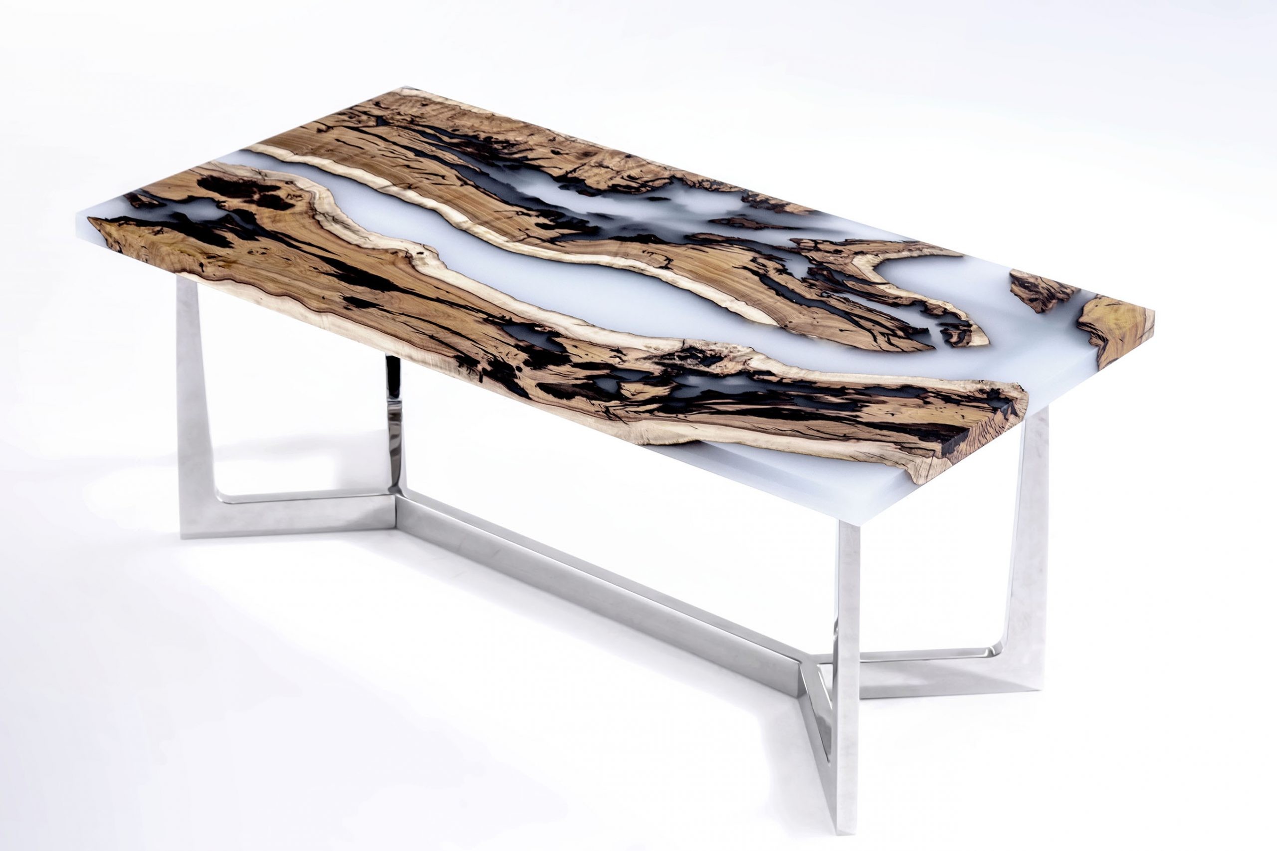 Smoke Muse Epoxy Table - InNature Home 