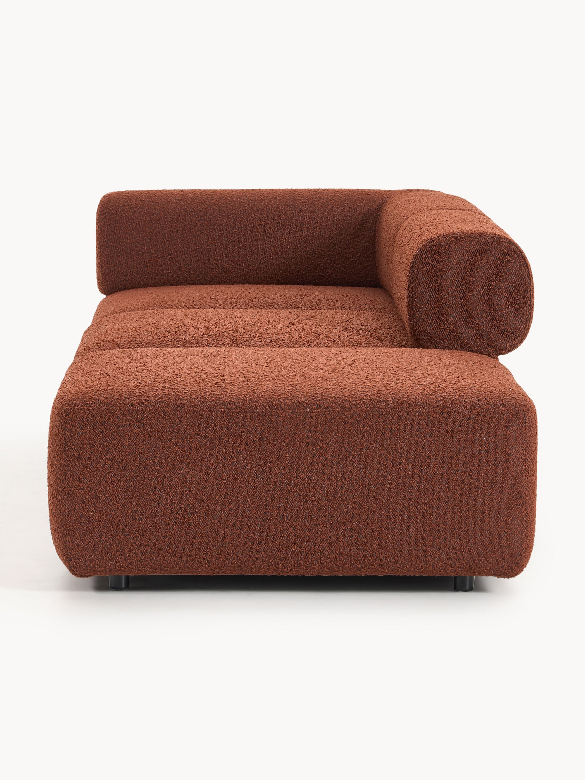 Sofia Modüler Puflu Kanepe 3-4 Kişilik - INNATURE  - Pişmiş Toprak