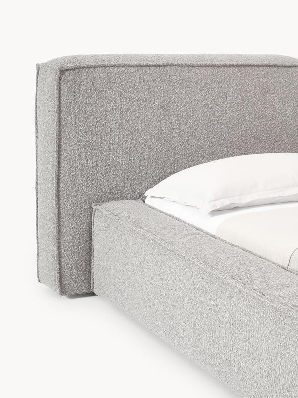 Soft, Çift Kişilik Karyola - InNature Home - Gri, Bukle