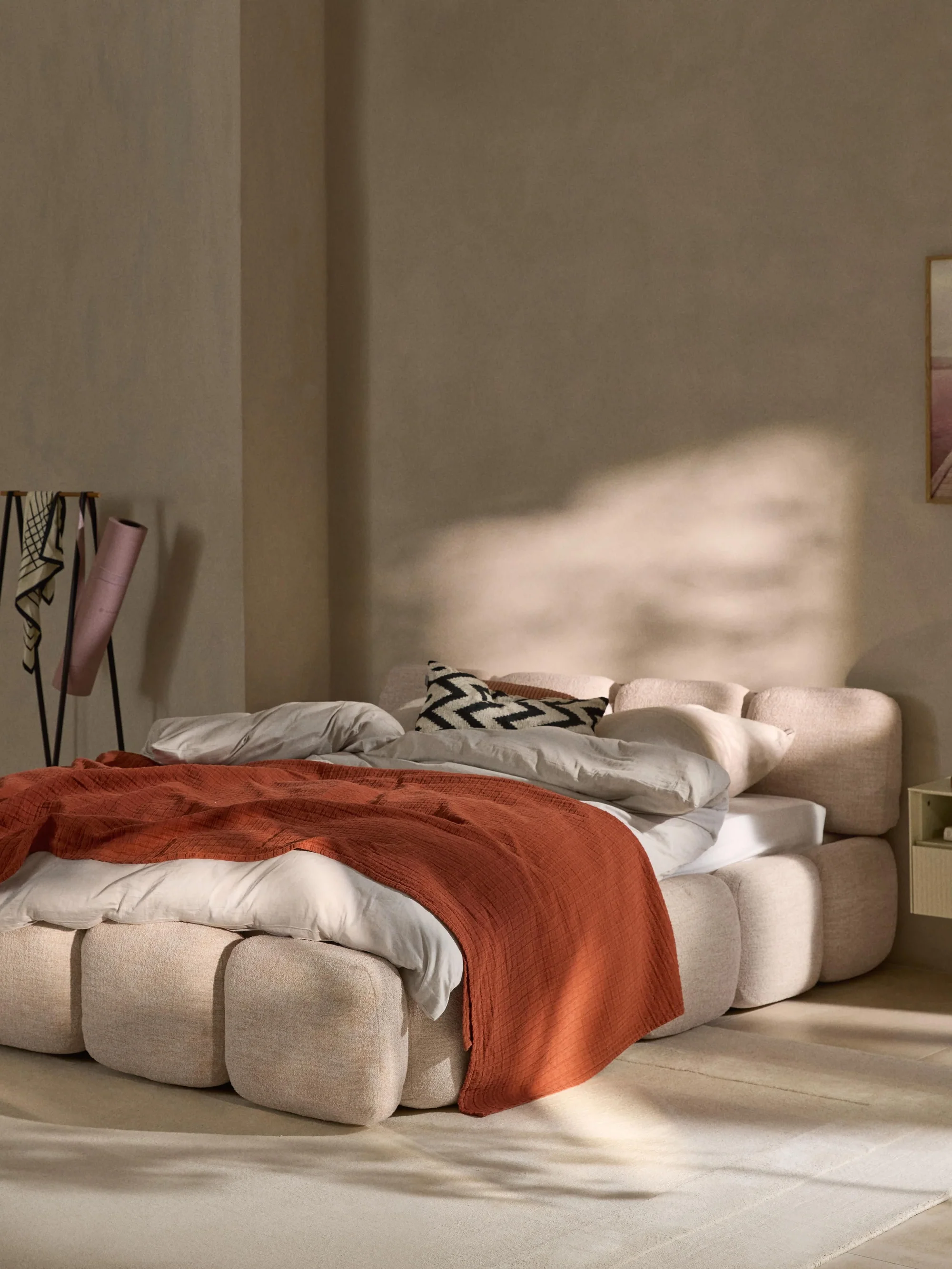 Sofia Bazalı Karyola - InNature Home  - Şeftali