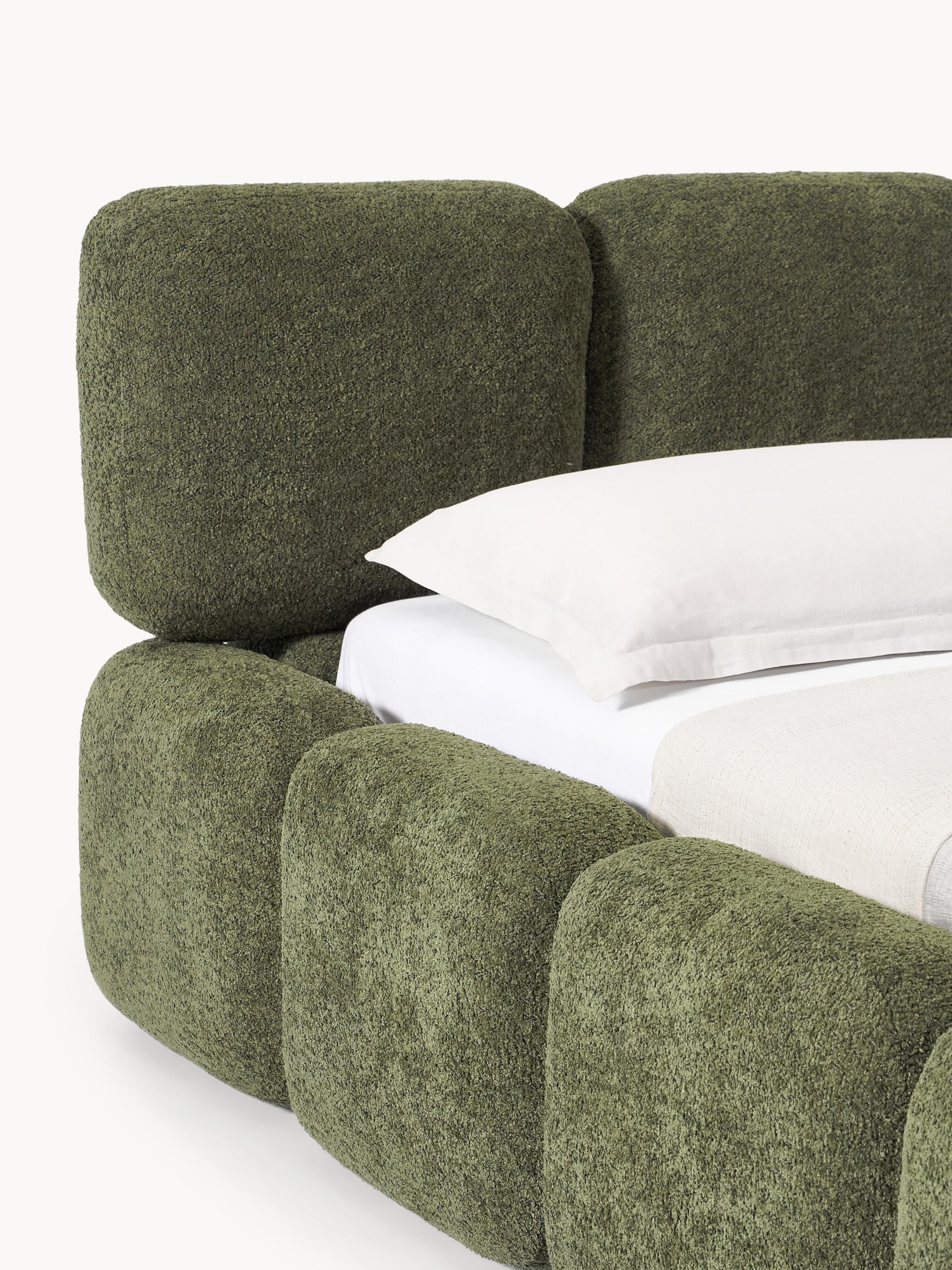 Sofia Bazalı Karyola - InNature Home  - Yeşil