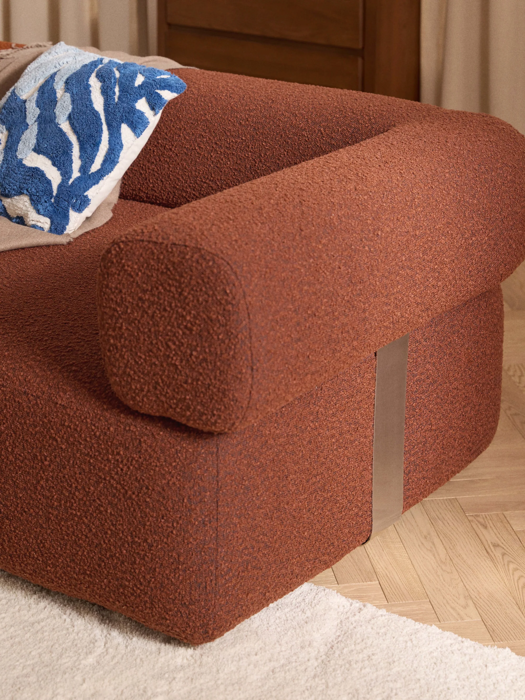 Sofia Modüler Kanepe 2-3 Kişilik - INNATURE  - Pişmiş Toprak