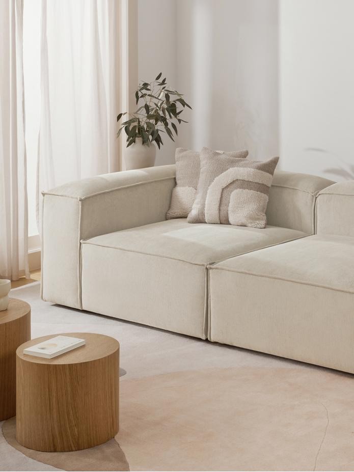 Soft Köşe Modülü, Fitilli Kadife - InNature Home