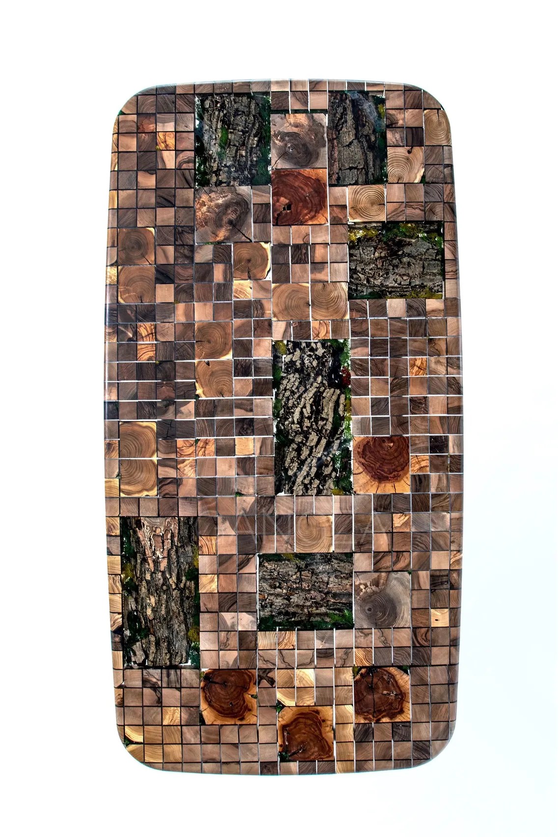 Jungle Epoxy Table, Custom Epoxy Table, Walnut Epoxy Table, Farmhouse Table InNature Home