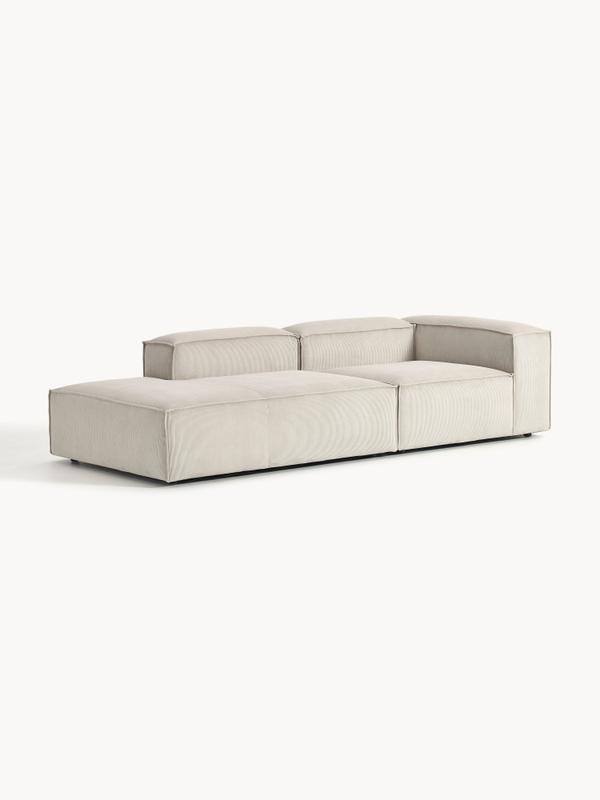 Soft Yumuşak Oturumlu Dinlenme Modüllü Kanepe, Fitilli Kadife (2-3 Kişilik) - InNature Home
