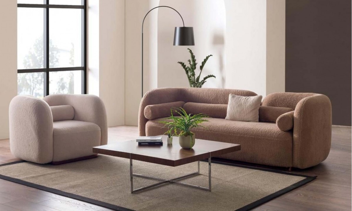 Luna Yumuşak Oturumlu Kanepe (3-4 Kişilik) InNature Home