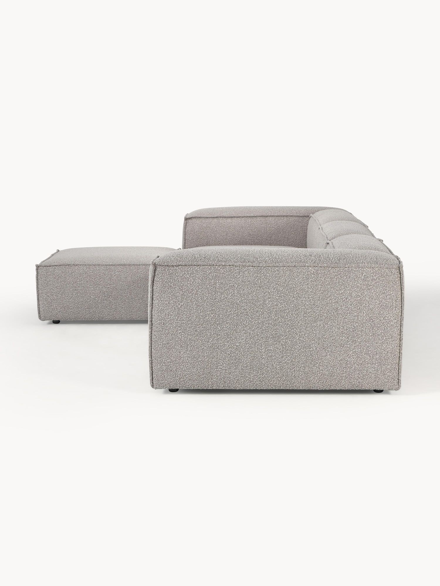 Soft Moduler Corner Boucle - InNature Home - Gri Bukle