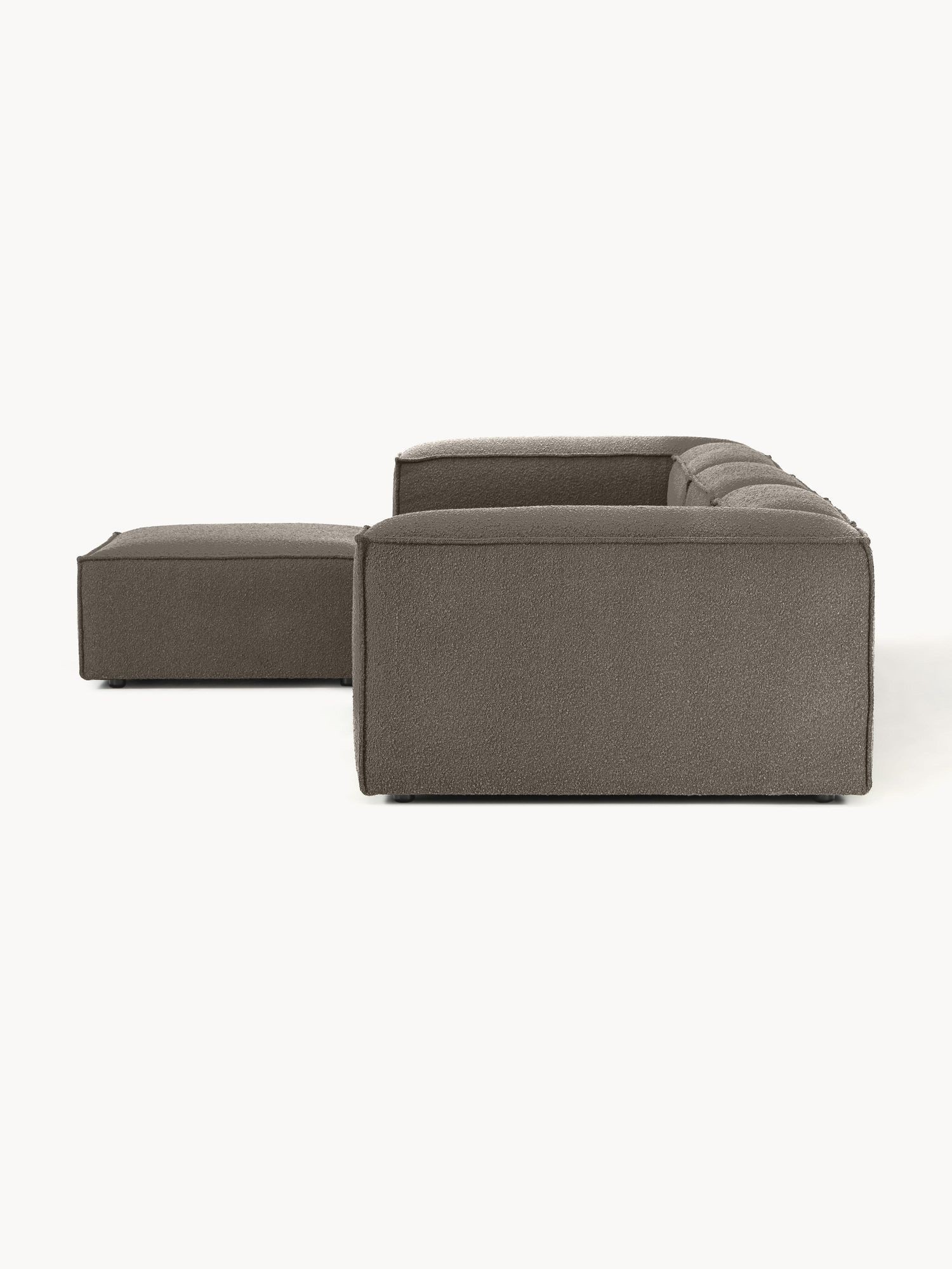 Soft Moduler Corner Boucle - InNature Home - Antrasit Bukle