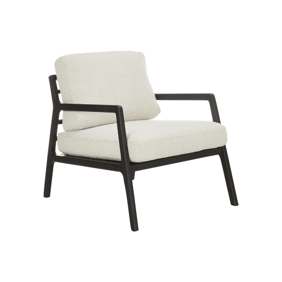 Panama Armchair, Dark Cream