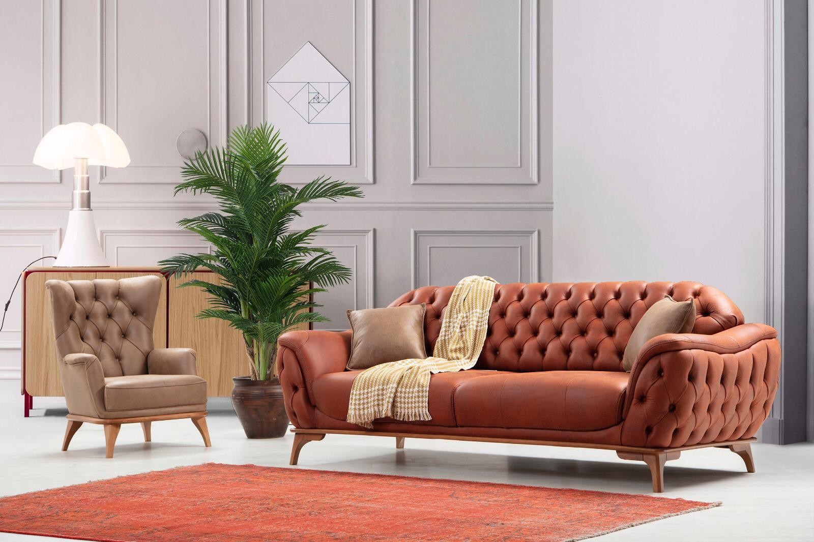Chesterfield Koltuk Takımı - InNature Home