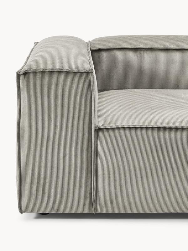 Soft Moduler Sofa, Corduroy, InNature Home - Grey
