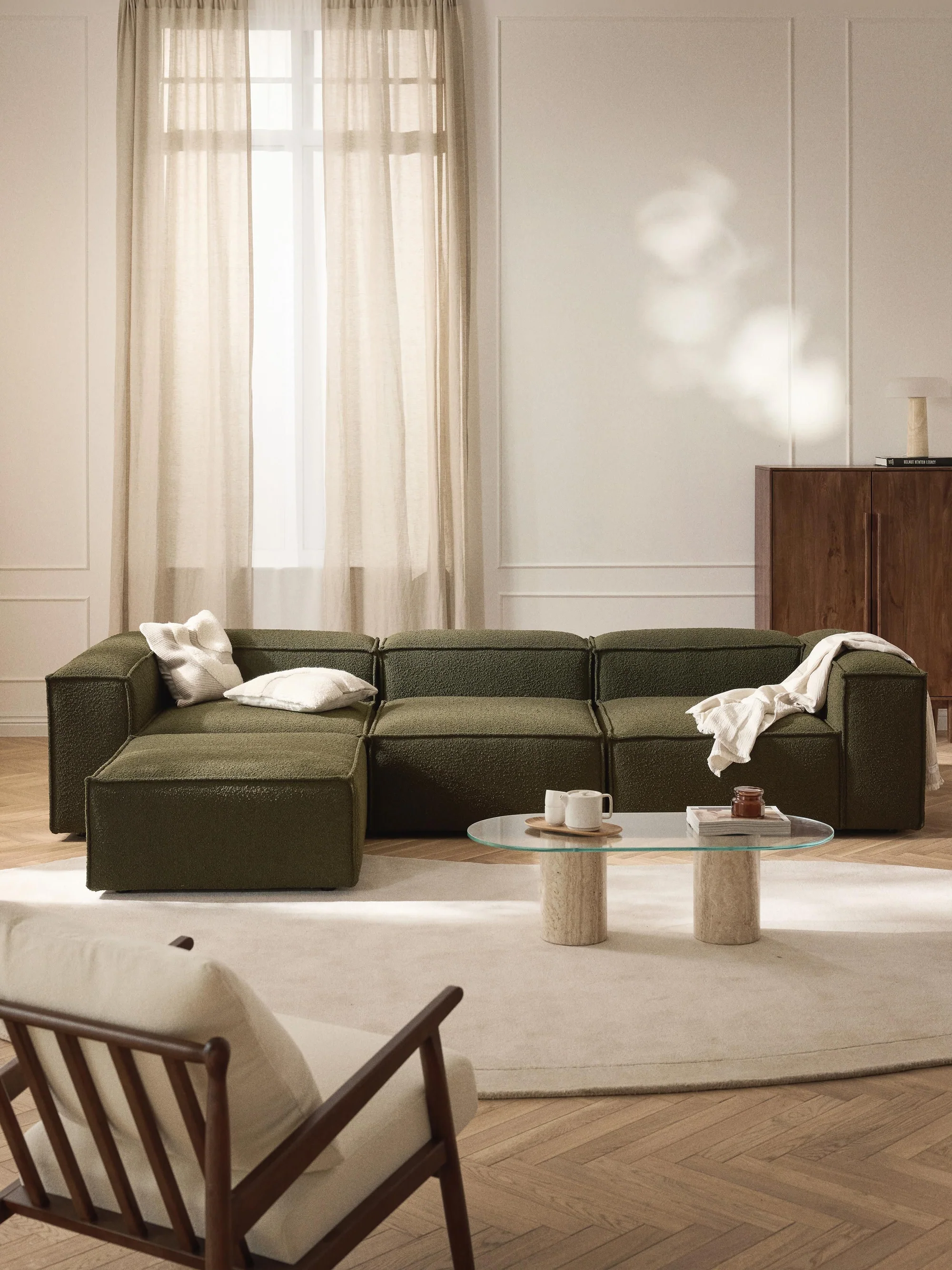 Soft Moduler Corner Boucle - InNature Home