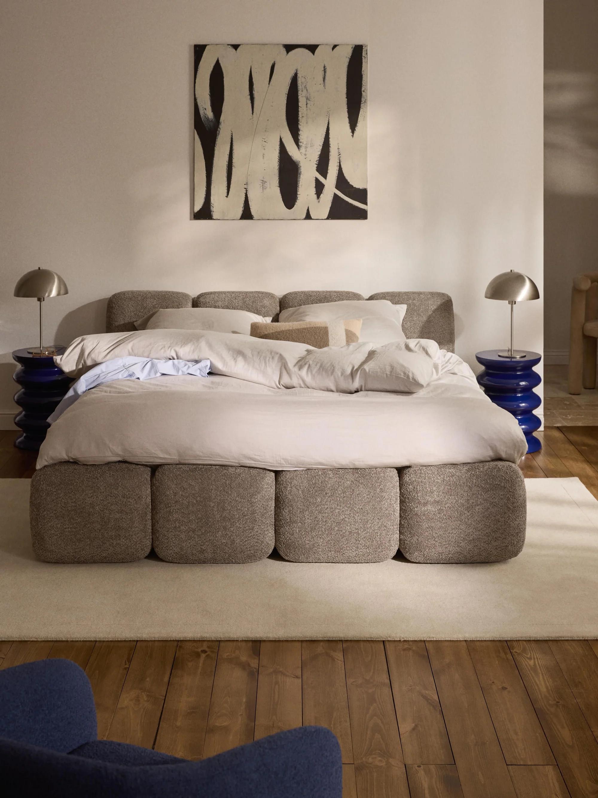 Sofia Bazalı Karyola - InNature Home  - Kahverengi