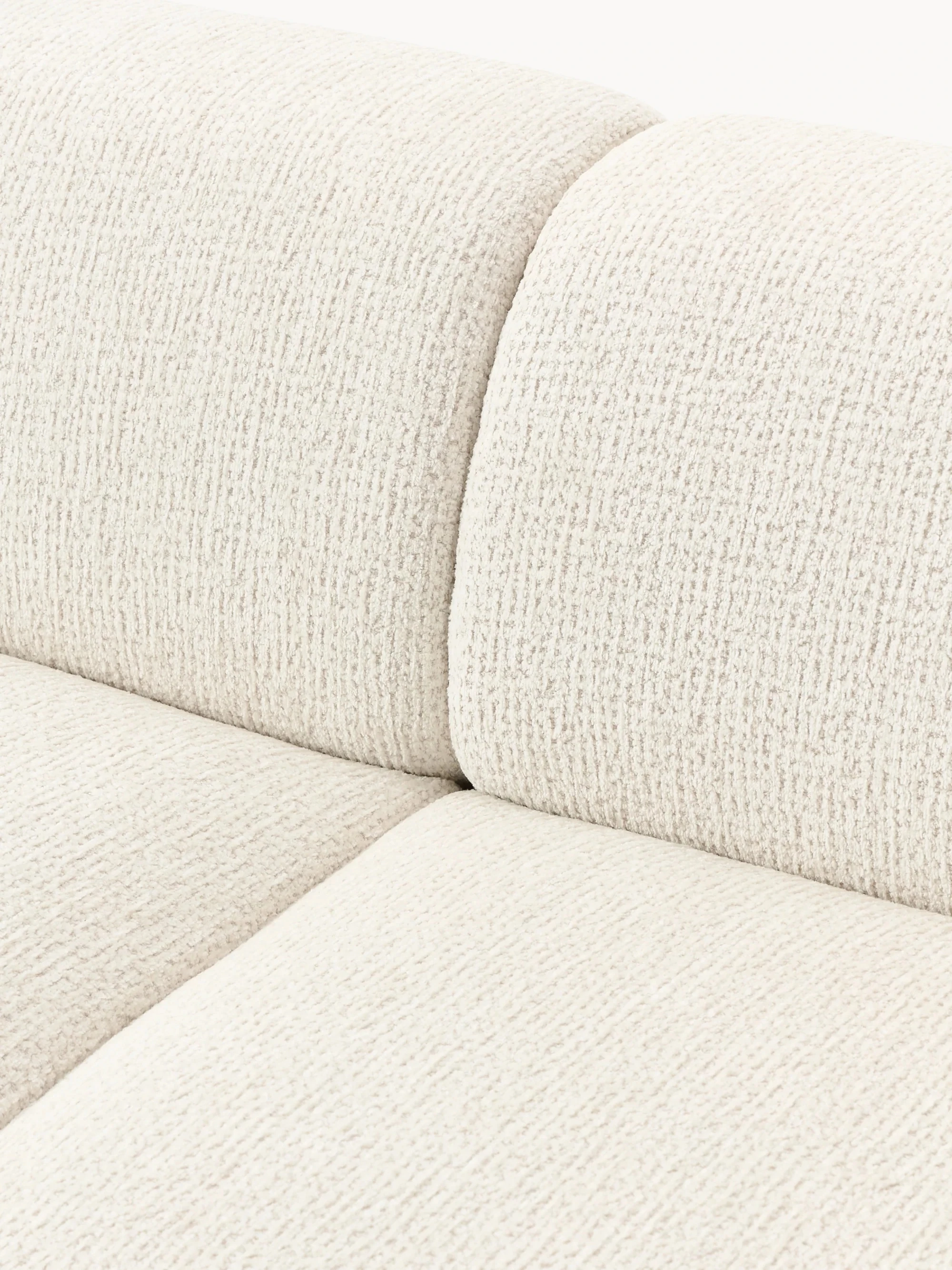 Stella Yumuşak Oturumlu Modüler Kanepe (3-4 Kişilik) InNature Home - Kırık Beyaz, Şönil