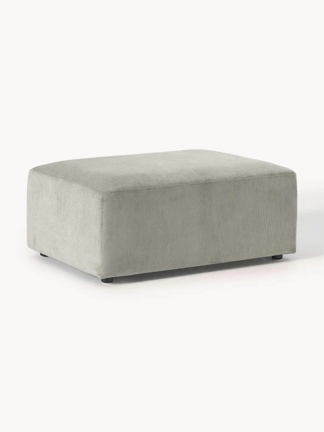 Stella Puf - InNature Home  - Fitilli Kadife, Gri