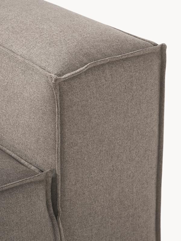 Soft Central Module Made of Linen - InNature Home  - Brown