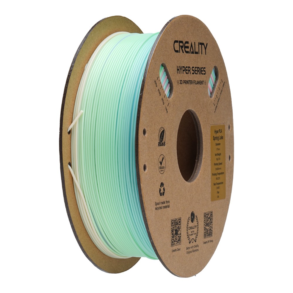 Creality Hyper PLA Rainbow Filament 1.75mm 1KG - Spring Lake