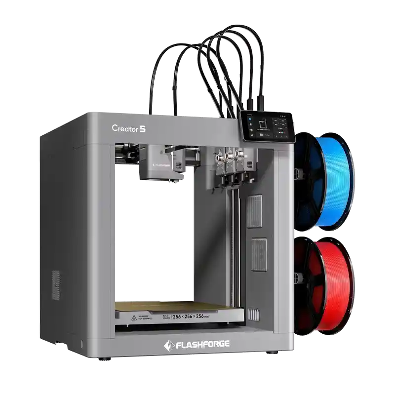 Flashforge Creator 5 FIXX3D gerçek ürün ön açı görseli