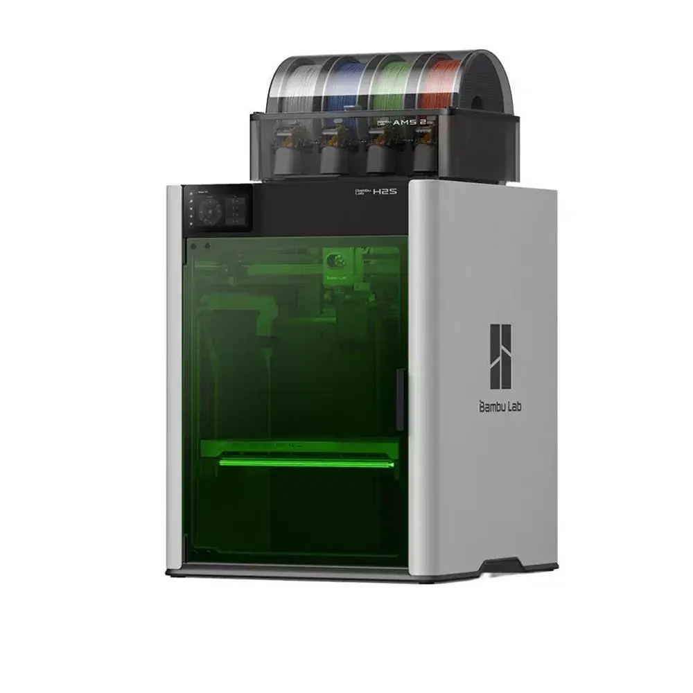Bambu Lab H2S Lazer Full Combo 10W 3D Yazıcı ve AMS 2 Pro
