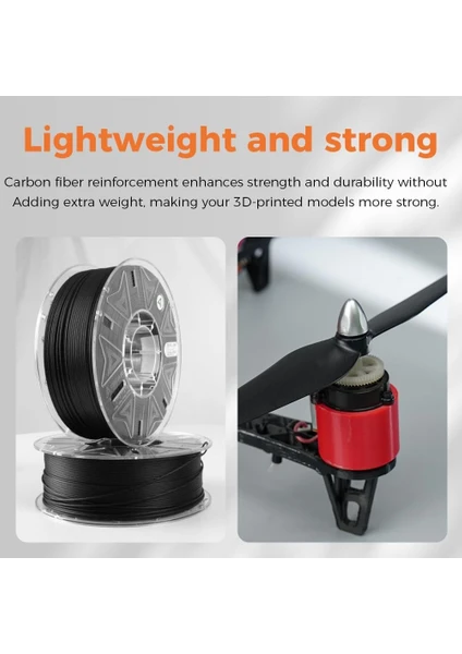 Creality Hyper PA612-CF hafif ve güçlü karbon fiber filament