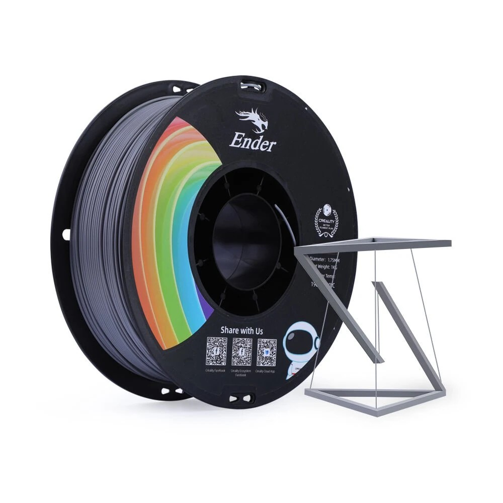 Creality Ender PLA+ Filament 1.75mm 1kg - Gri