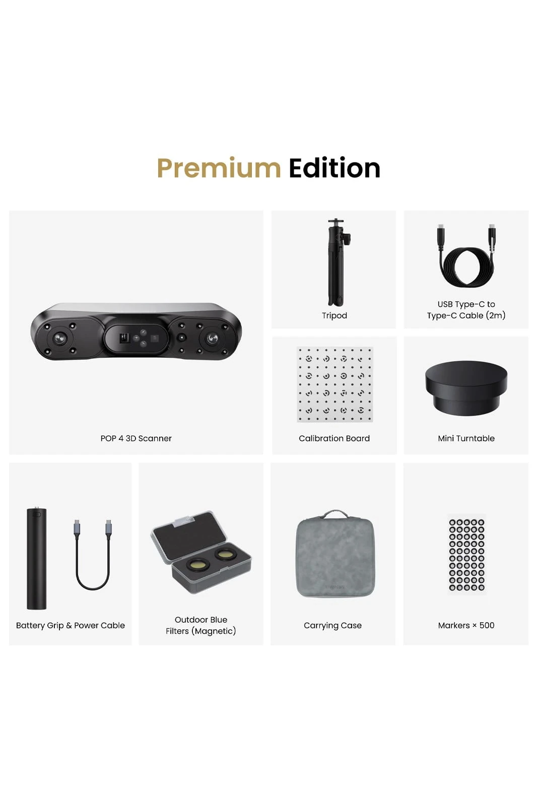 Revopoint POP 4 Premium Edition 3D Tarayıcı | FIXX3D