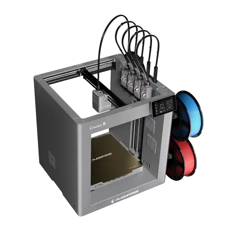 Flashforge Creator 5 FIXX3D gerçek ürün üst açı görseli
