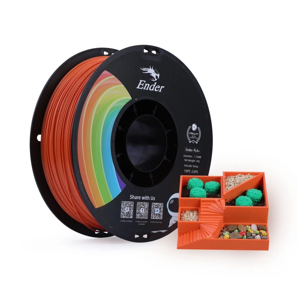 Creality Ender PLA+ Filament 1.75mm 1kg - Turuncu