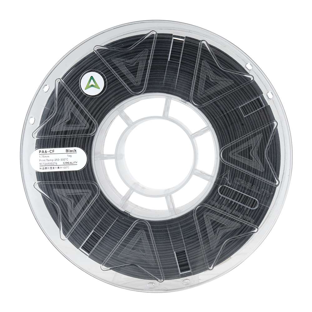 Creality Hyper PA6-CF karbon fiber filament üstten makara ürün görseli