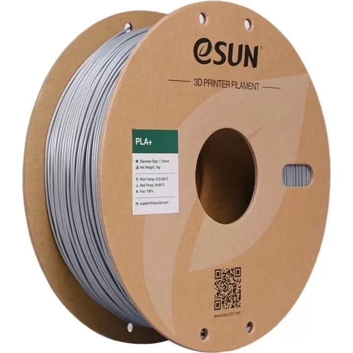 Esun PLA+ Filament - Gümüş